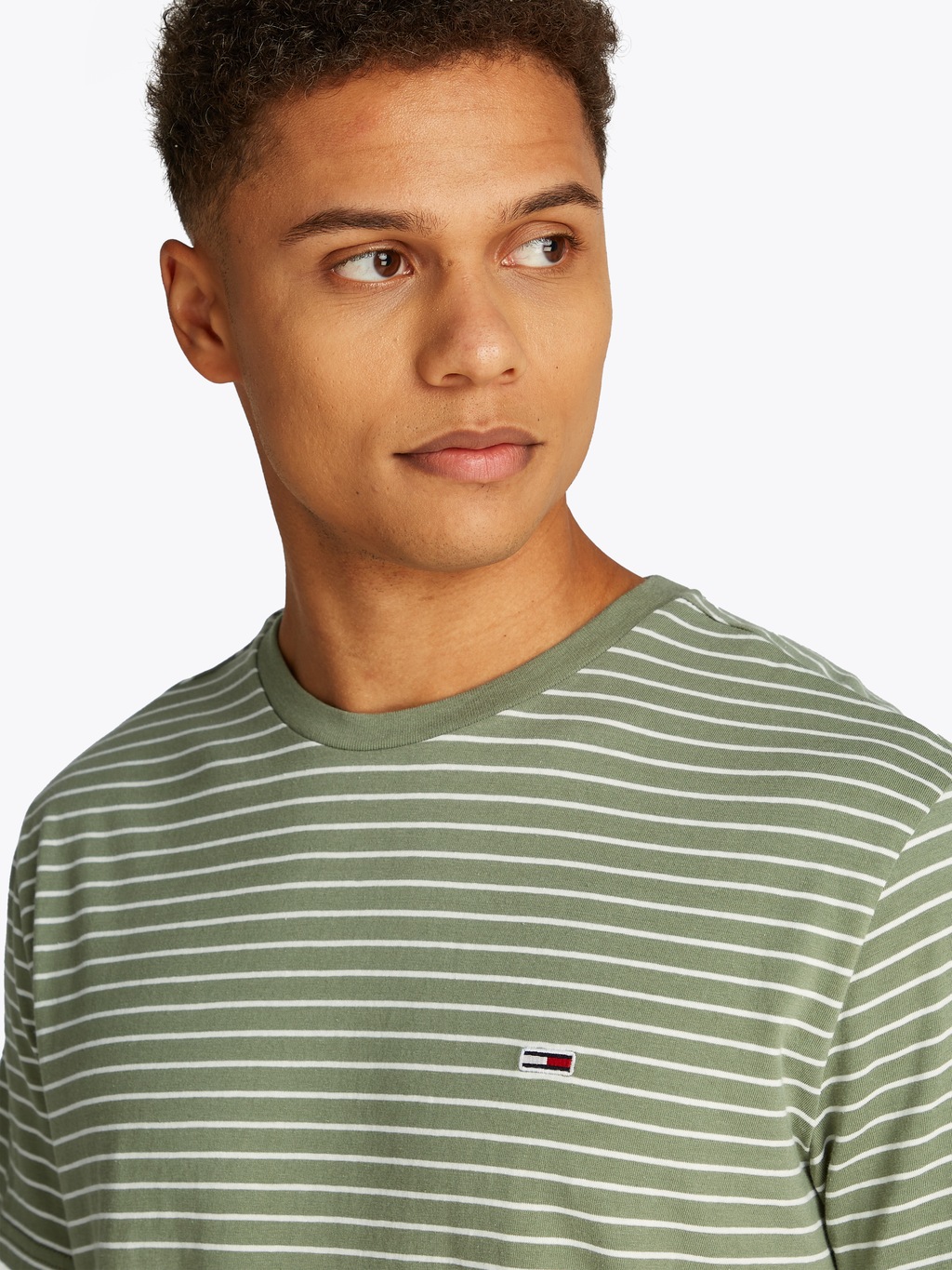 Tommy Jeans Rundhalsshirt "TJM SLIM STRIPE TEE" günstig online kaufen