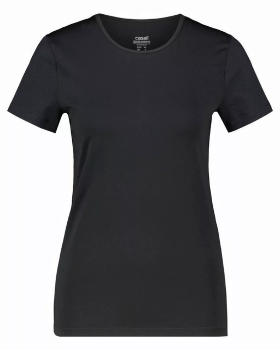 Casall Iconic Kurzärmeliges T-shirt 40 Black günstig online kaufen