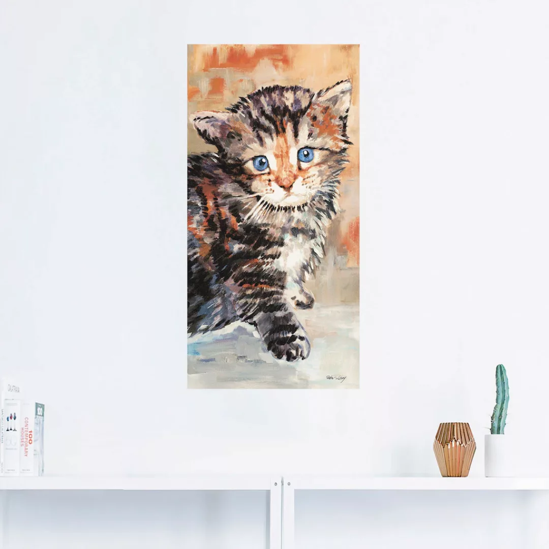 Artland Wandbild "Katze", Haustiere, (1 St.), als Alubild, Outdoorbild, Wan günstig online kaufen