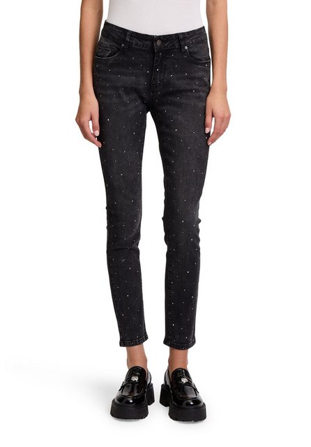 Cartoon Slim-fit-Jeans "Cartoon Modern fit jeans mit Strass" günstig online kaufen