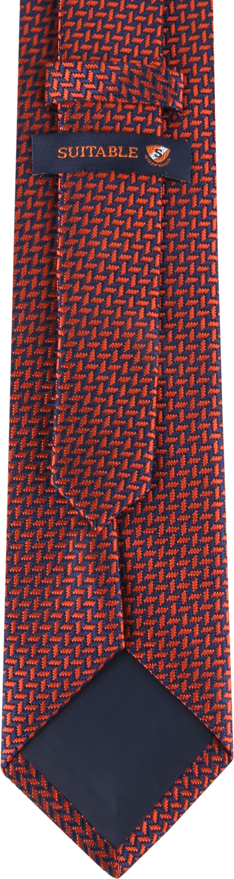 Suitable Krawatte Rot Druck - günstig online kaufen