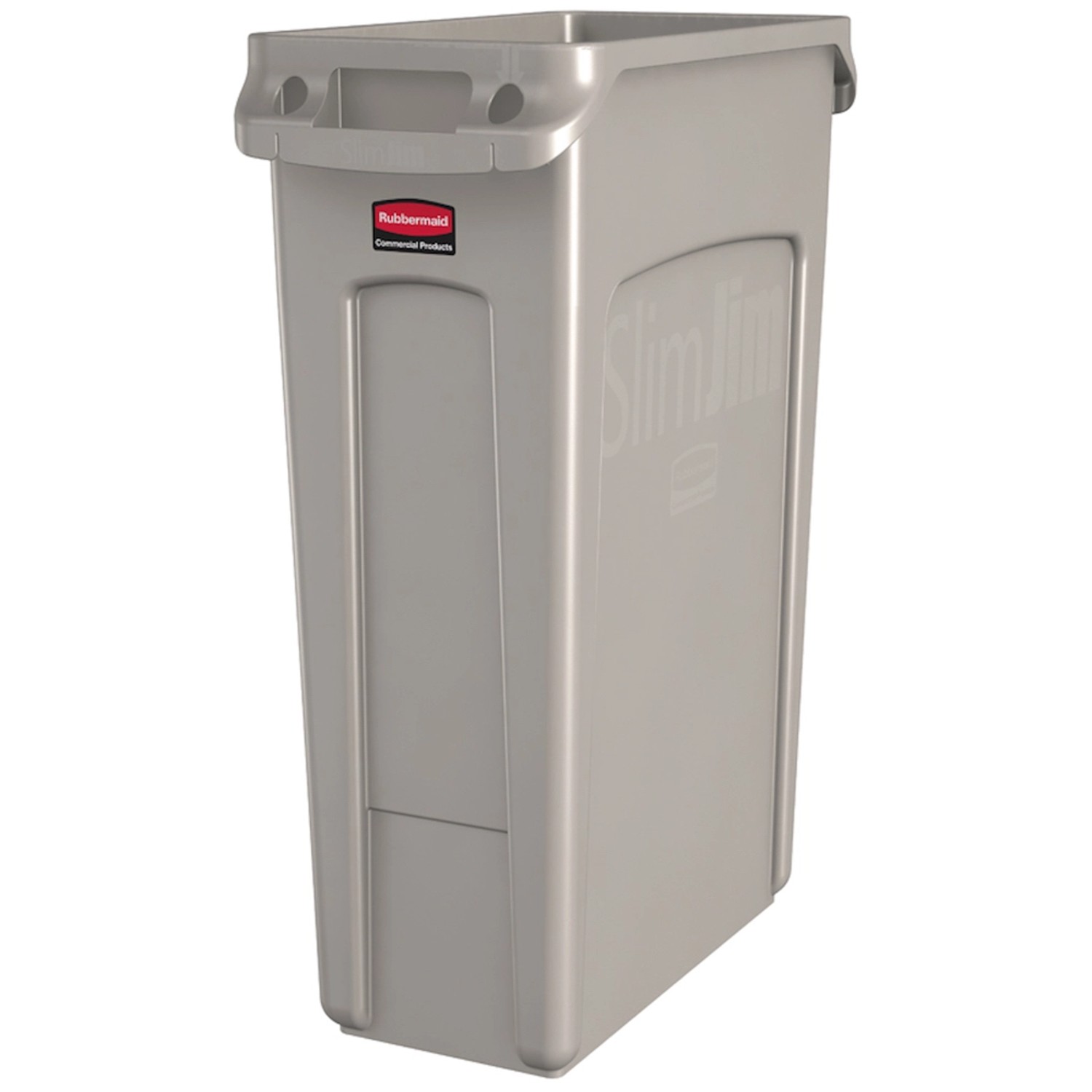 PROREGAL Rubbermaid Slim Jim Mülleimer Mit Belüftungskanälen 87 Liter HxBxT günstig online kaufen