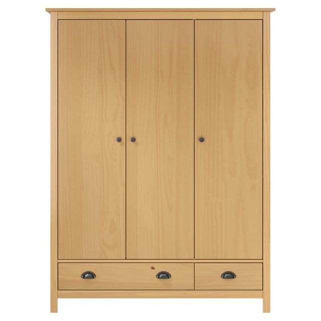 vidaXL Kleiderschrank Kleiderschrank mit 3 Türen Hill Range 127x50x170cm Ki günstig online kaufen