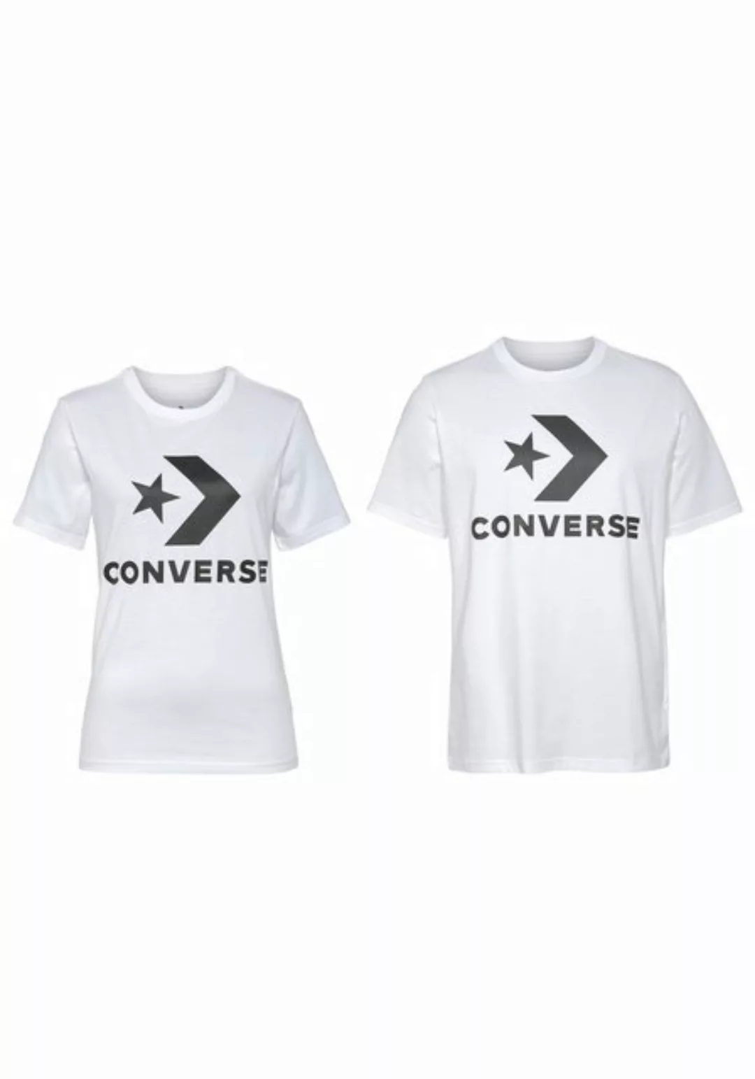 Converse T-Shirt CONVERSE GO-TO STAR CHEVRON LOGO STANDARD-FIT T-SHIRT (1-t günstig online kaufen