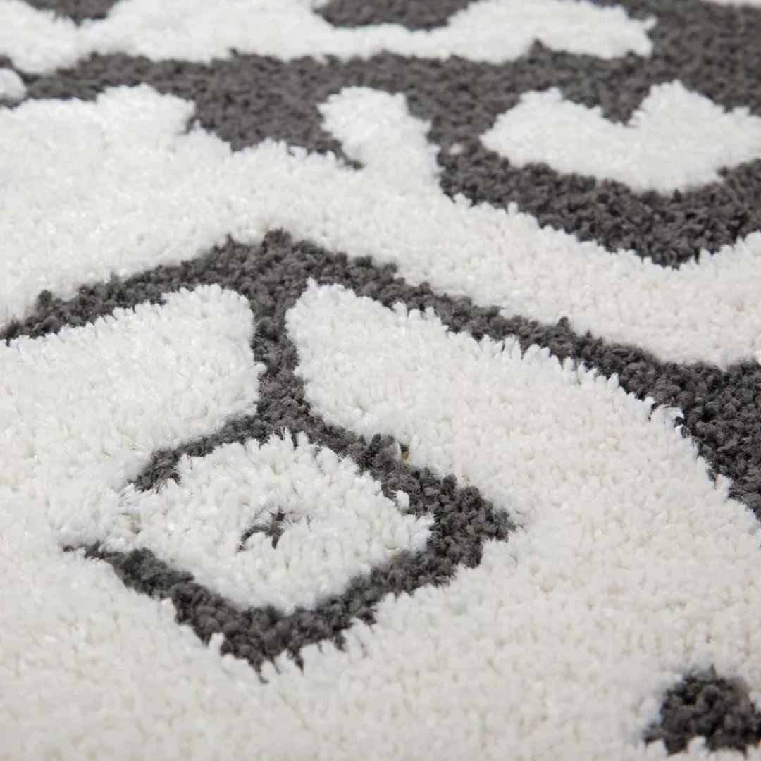 Teppich mit Ethno Muster Kurzflor günstig online kaufen