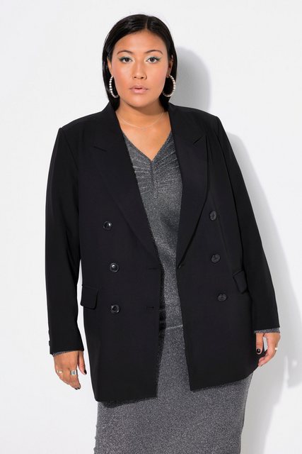 Studio Untold Blusenblazer Blazer Loose Fit doppelreihig Revers günstig online kaufen