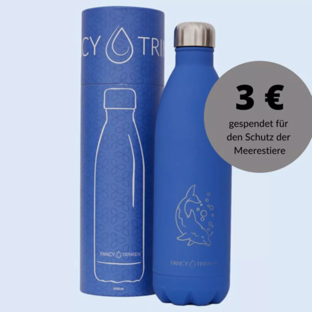 Isolierflasche 1 Liter, Trinkflasche Aus Edelstahl günstig online kaufen