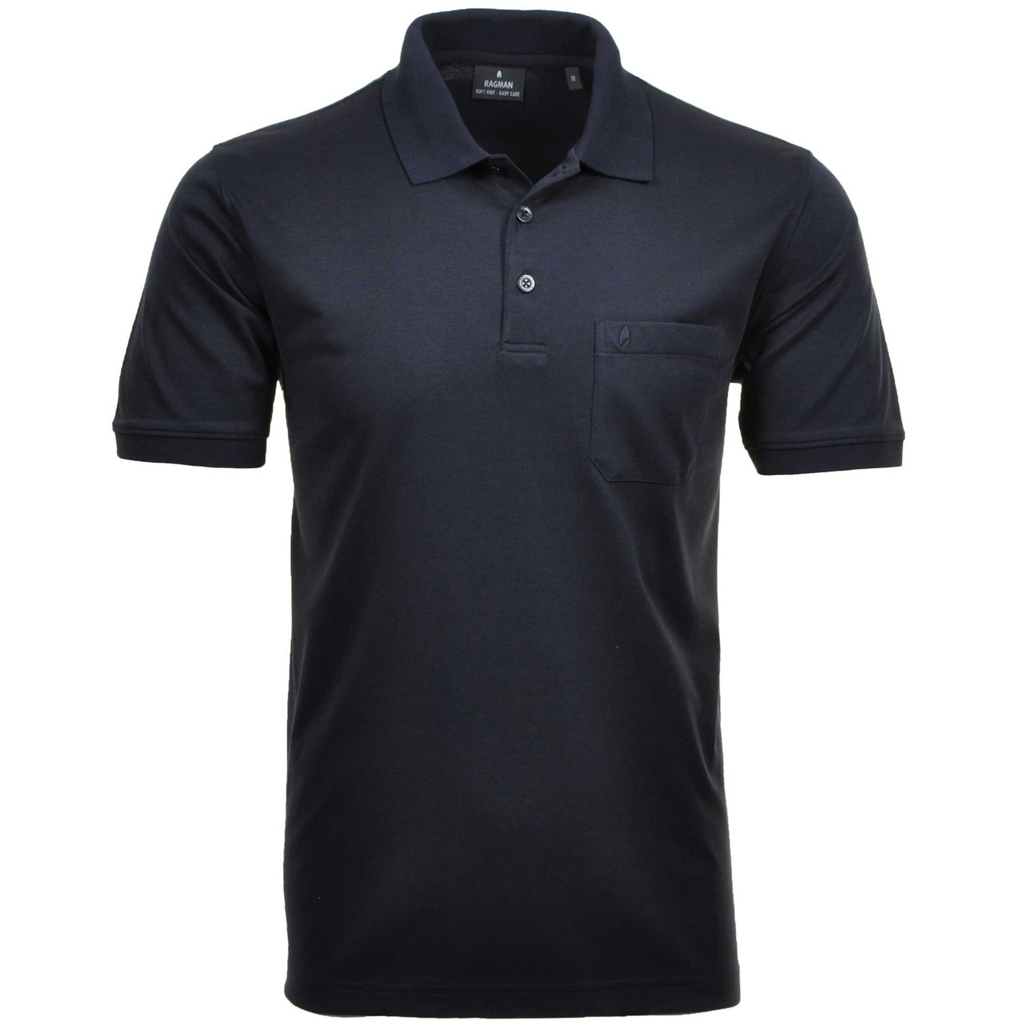 RAGMAN Sweatshirt Herren-Poloshirt Uni günstig online kaufen