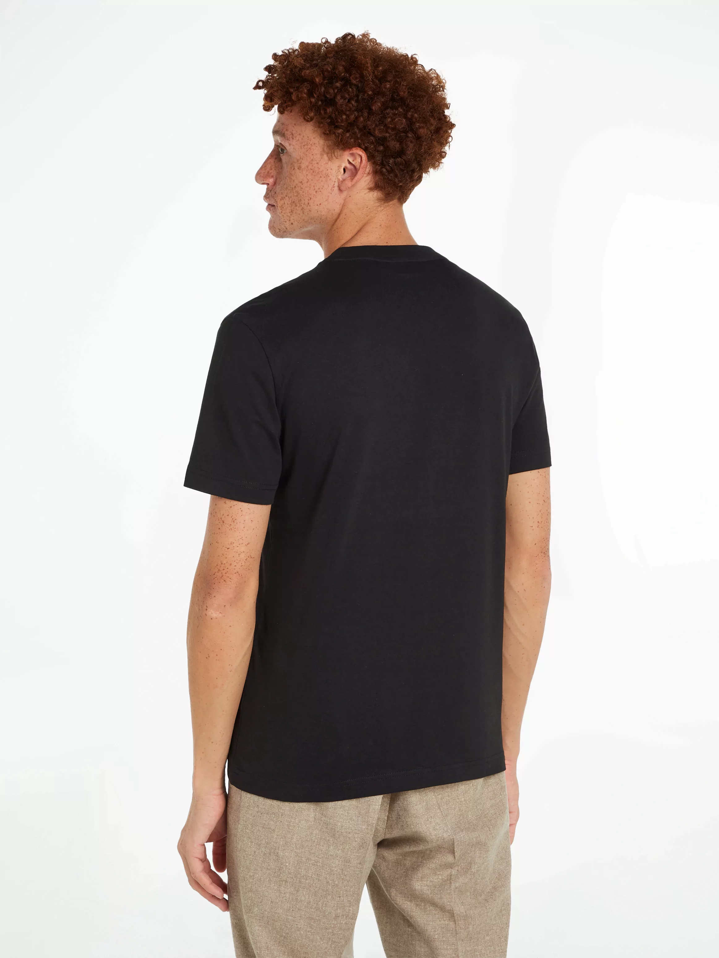 Calvin Klein T-Shirt CONTRAST LINE LOGO T-SHIRT mit CK-Logodruck günstig online kaufen