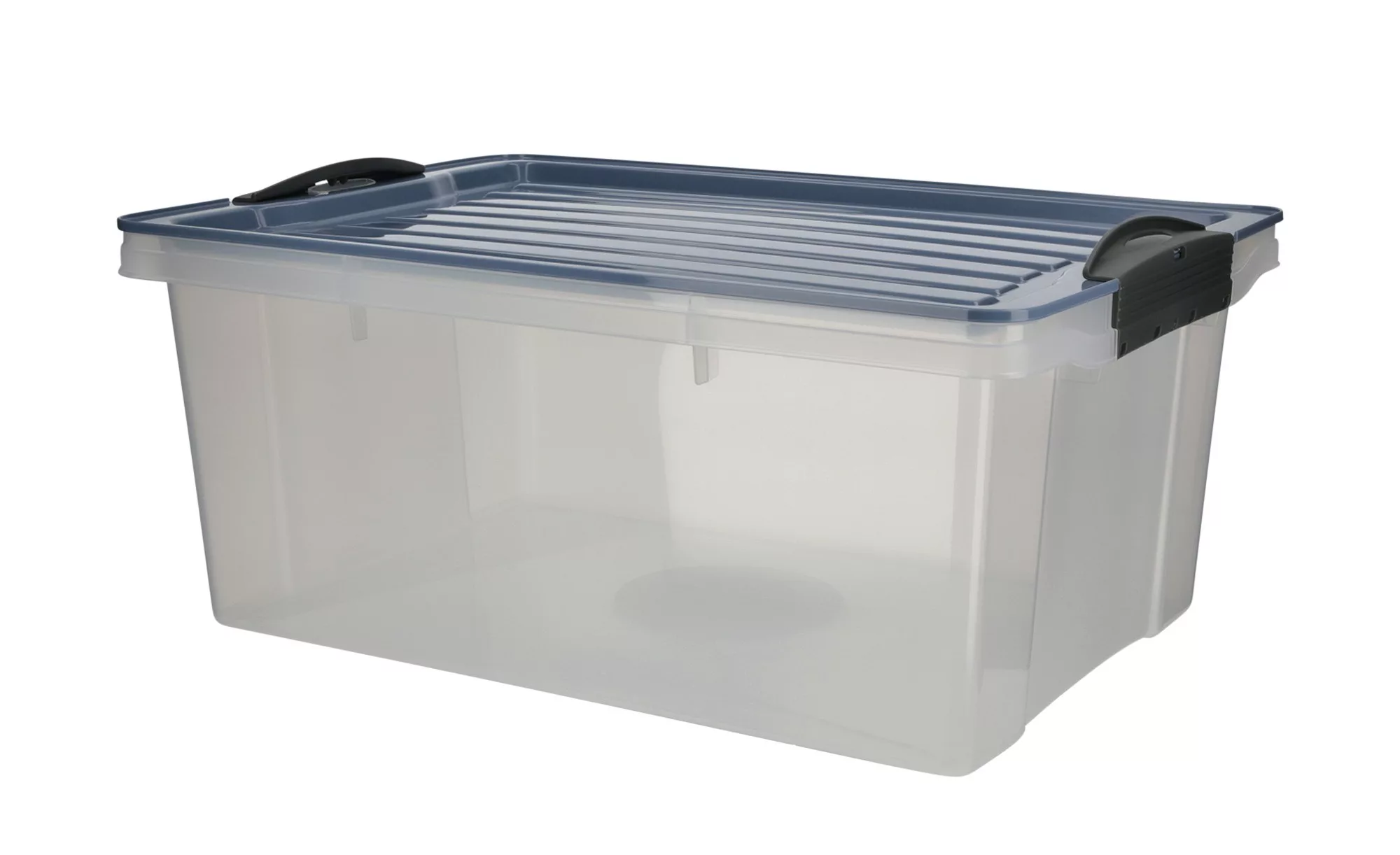 Rotho Aufbewahrungsbox mit Deckel - blau - Kunststoff - 27,5 cm - 18 cm - A günstig online kaufen