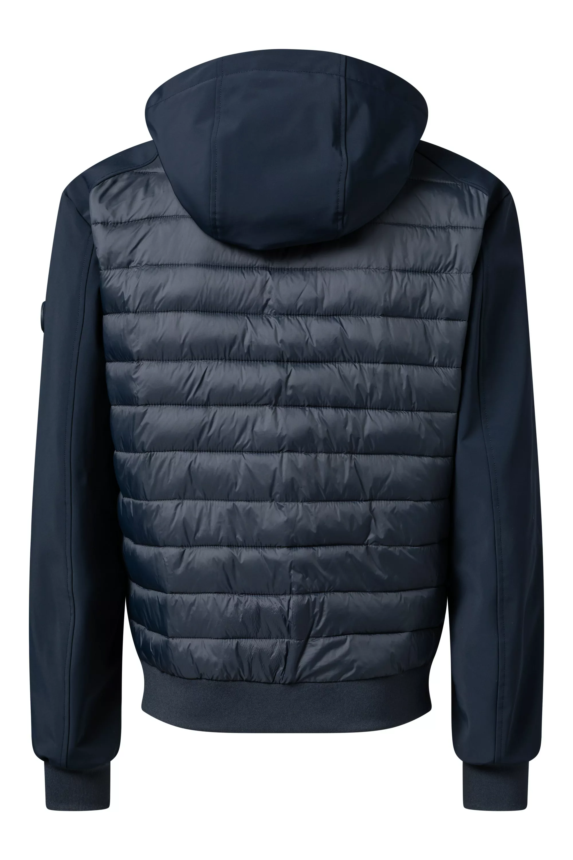 Joop Jeans Kapuzenfleecejacke "Joel", mit Kapuze, Steppoptik auf der Vorder günstig online kaufen