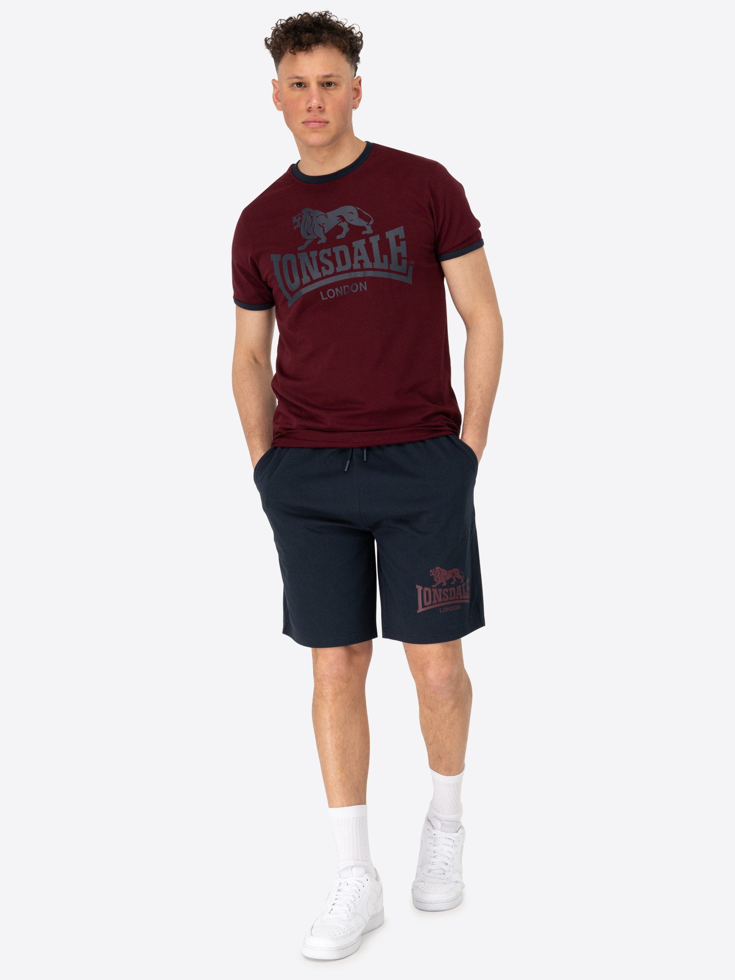 Lonsdale Trainingsanzug Maist T-Shirt & Shorts günstig online kaufen
