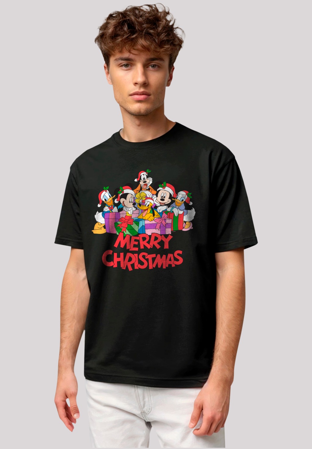 F4NT4STIC T-Shirt "Disney Micky Maus And Friends Christmas", Premium Qualit günstig online kaufen