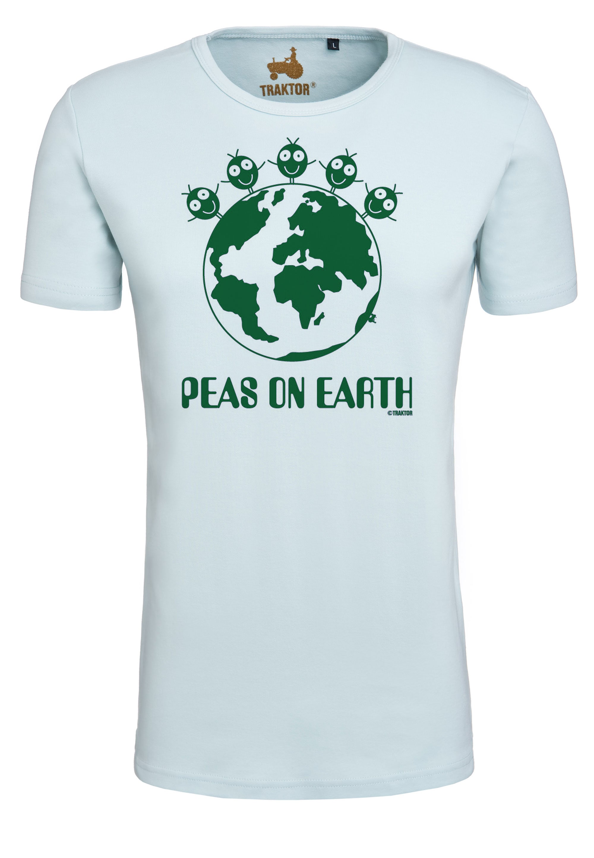 LOGOSHIRT T-Shirt "Peas On Earth", mit lustigem Print günstig online kaufen
