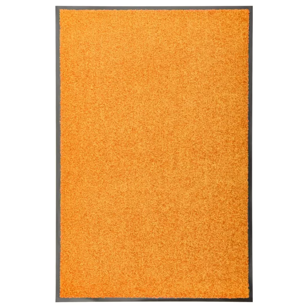 Fußmatte Waschbar Orange 60x90 Cm günstig online kaufen