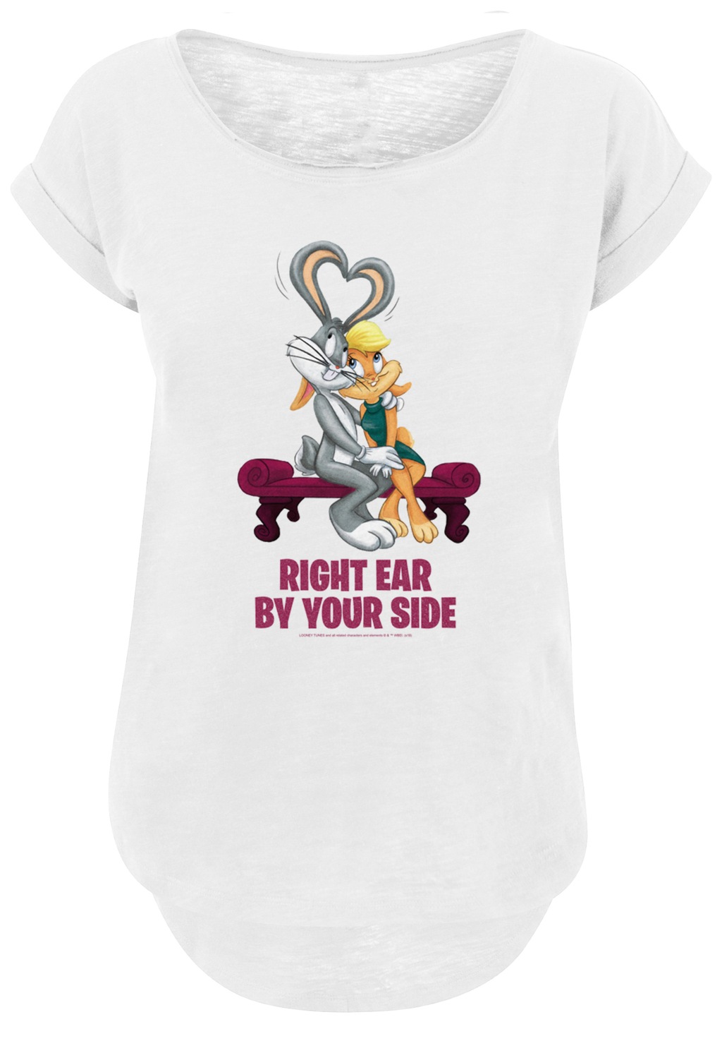 F4NT4STIC T-Shirt "Looney Tunes Bugs And Lola Valentines Cuddle", Print günstig online kaufen