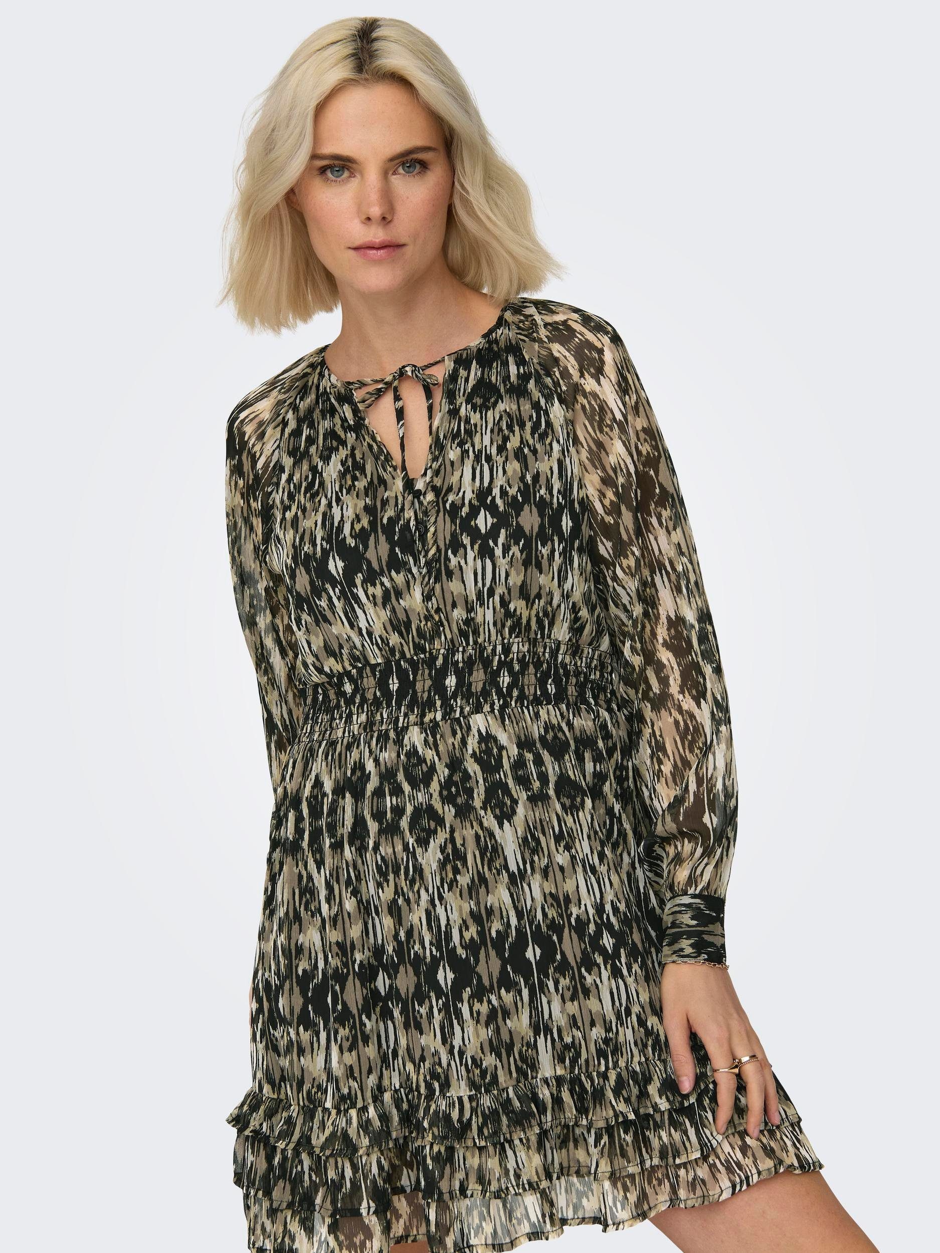 ONLY Minikleid ONLVIVA LIFE L/S LAYER günstig online kaufen