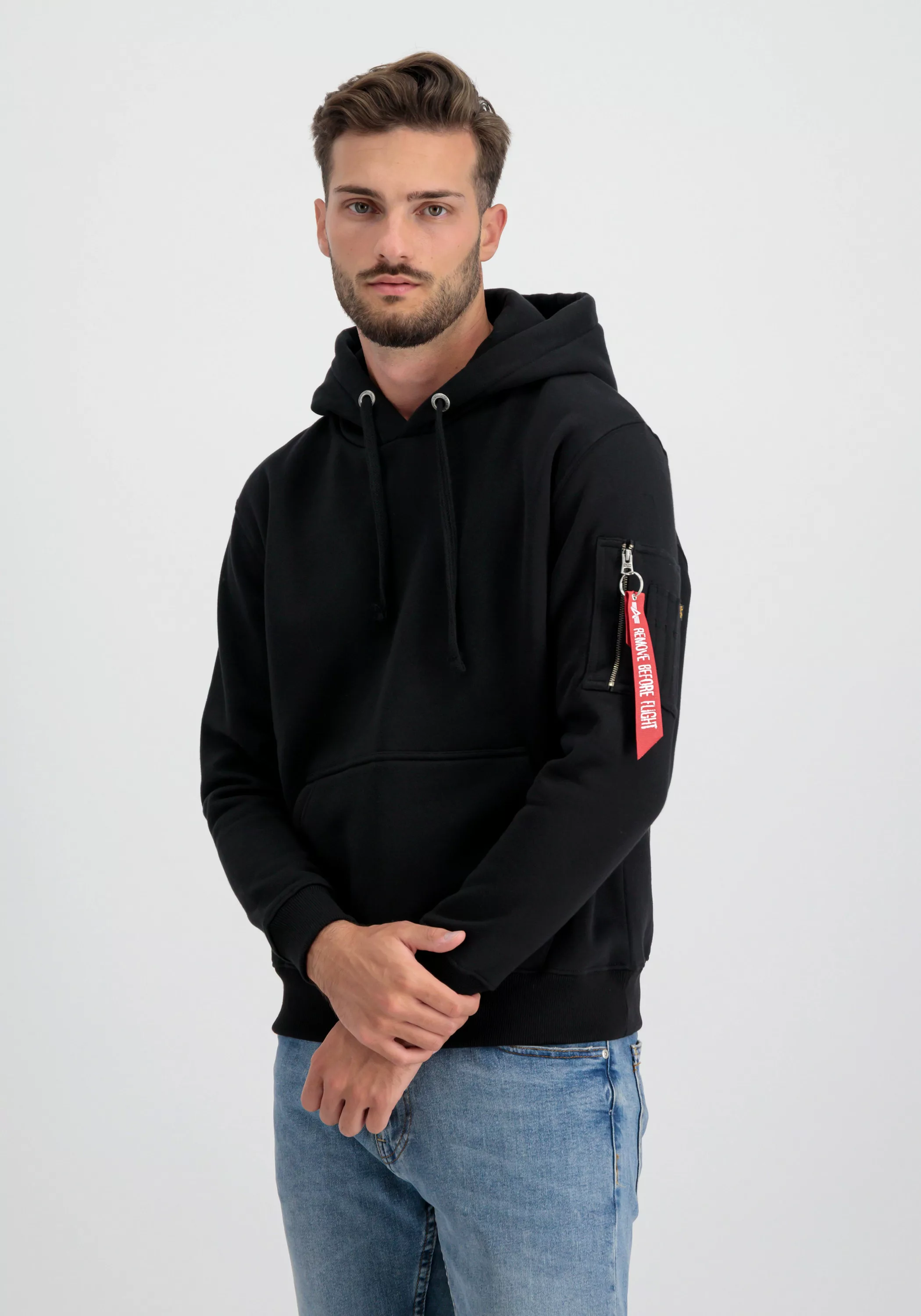 Alpha Industries Hoodie "Fighter Squadron Hoodie Kapuzensweatshirt" günstig online kaufen