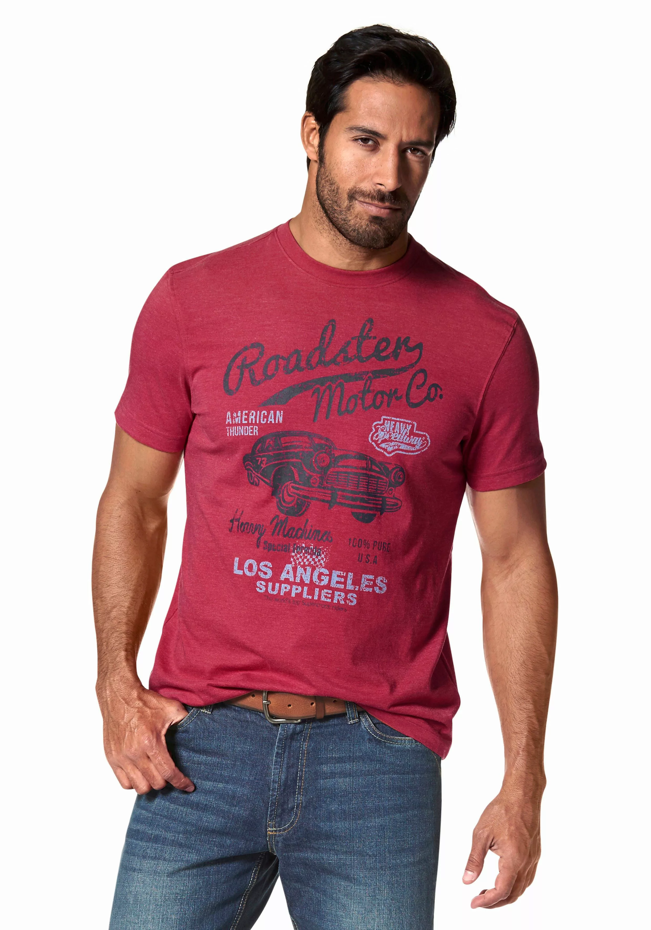 Arizona T-Shirt, mit Print in Vintage Optik günstig online kaufen