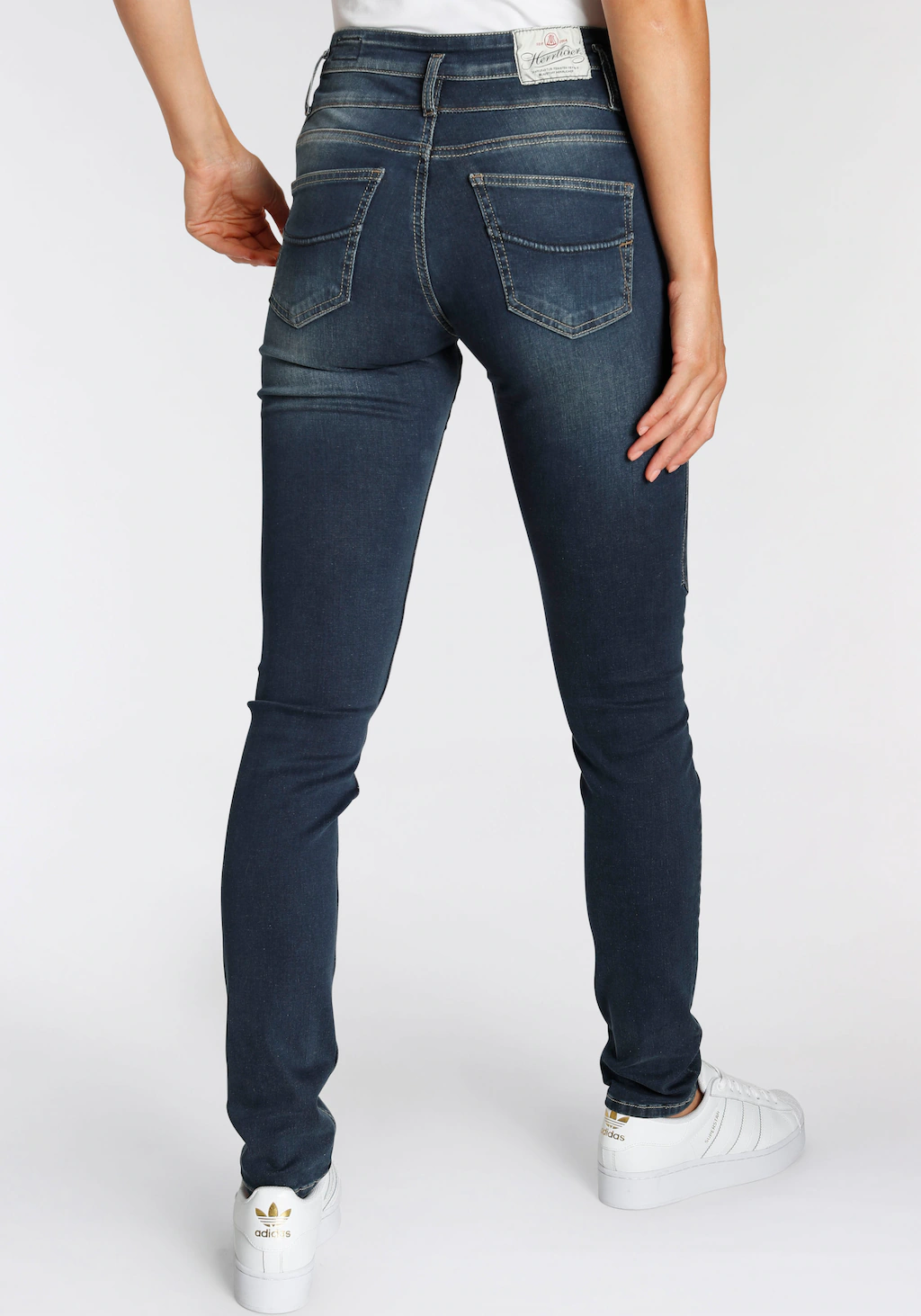 Herrlicher Slim-fit-Jeans SHARP SLIM REUSED DENIM Nachhaltige Premium-Quali günstig online kaufen