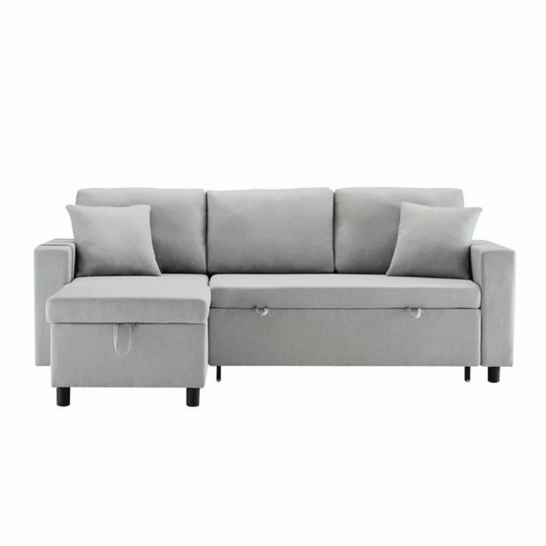 OKWISH Sofa Ecksofa Schlafsofa Loungesofa, mit Schlaffunktion, L-förmiges S günstig online kaufen