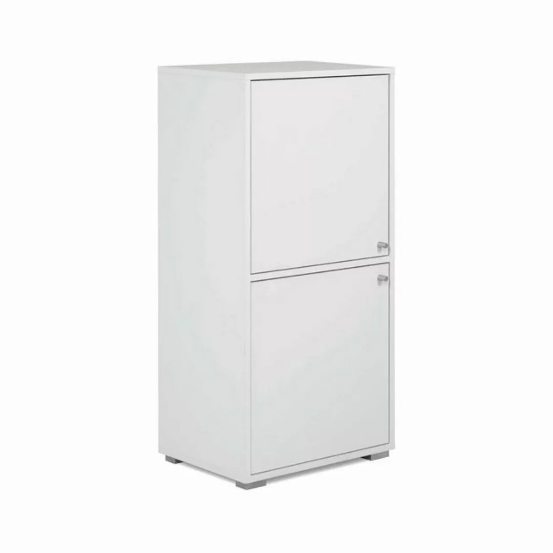 Finori Aktenschrank in weiß mit 2 Türen. Abmessungen (BxHxT) 46x96,5x33,5 c günstig online kaufen