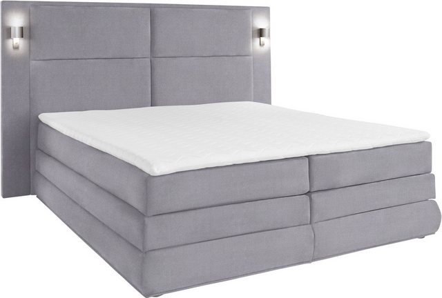 COLLECTION AB Boxspringbett Copenhagen, inklusive Bettkasten, Topper, wahlw günstig online kaufen