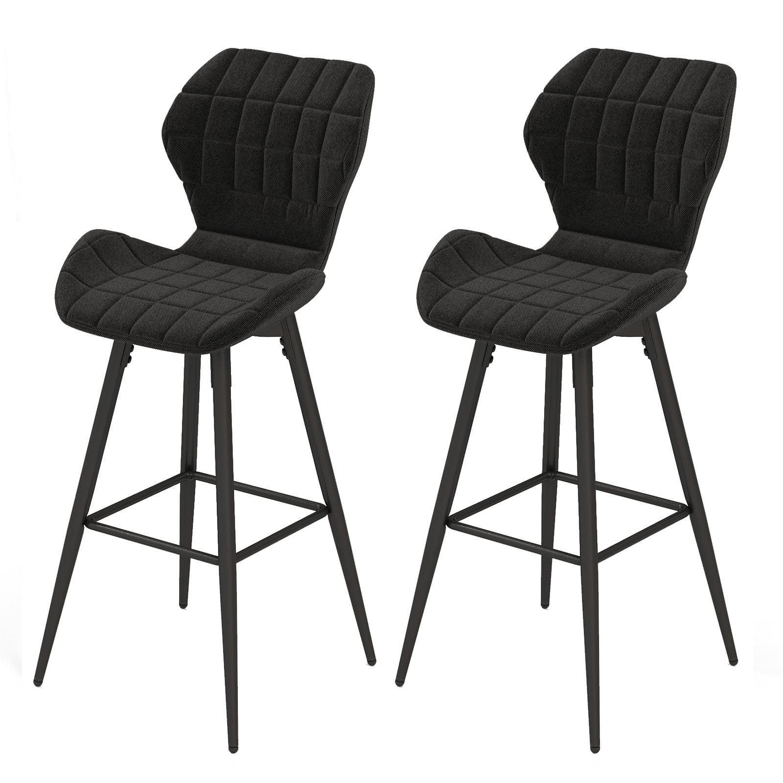 KOMFOTTEU Barhocker (Set, 2 St), Gepolsterter günstig online kaufen