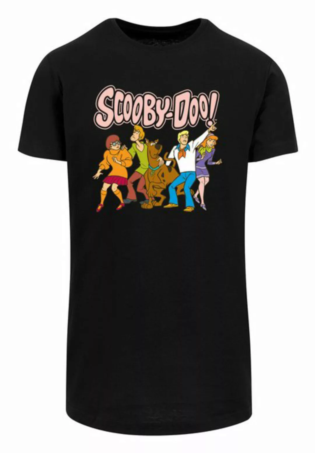 F4NT4STIC Kurzarmshirt F4NT4STIC Herren Scooby Doo Classic Group with Shape günstig online kaufen