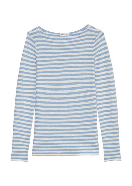 Marc O'Polo Shirtbluse T-shirt, long sleeve, boat neck, st günstig online kaufen