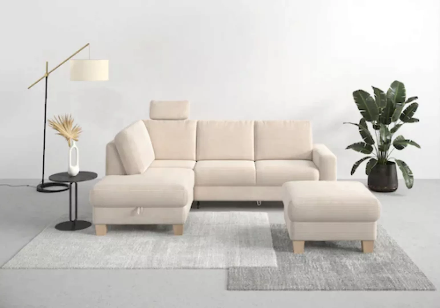 Home affaire Ecksofa "Summer L-Form" günstig online kaufen