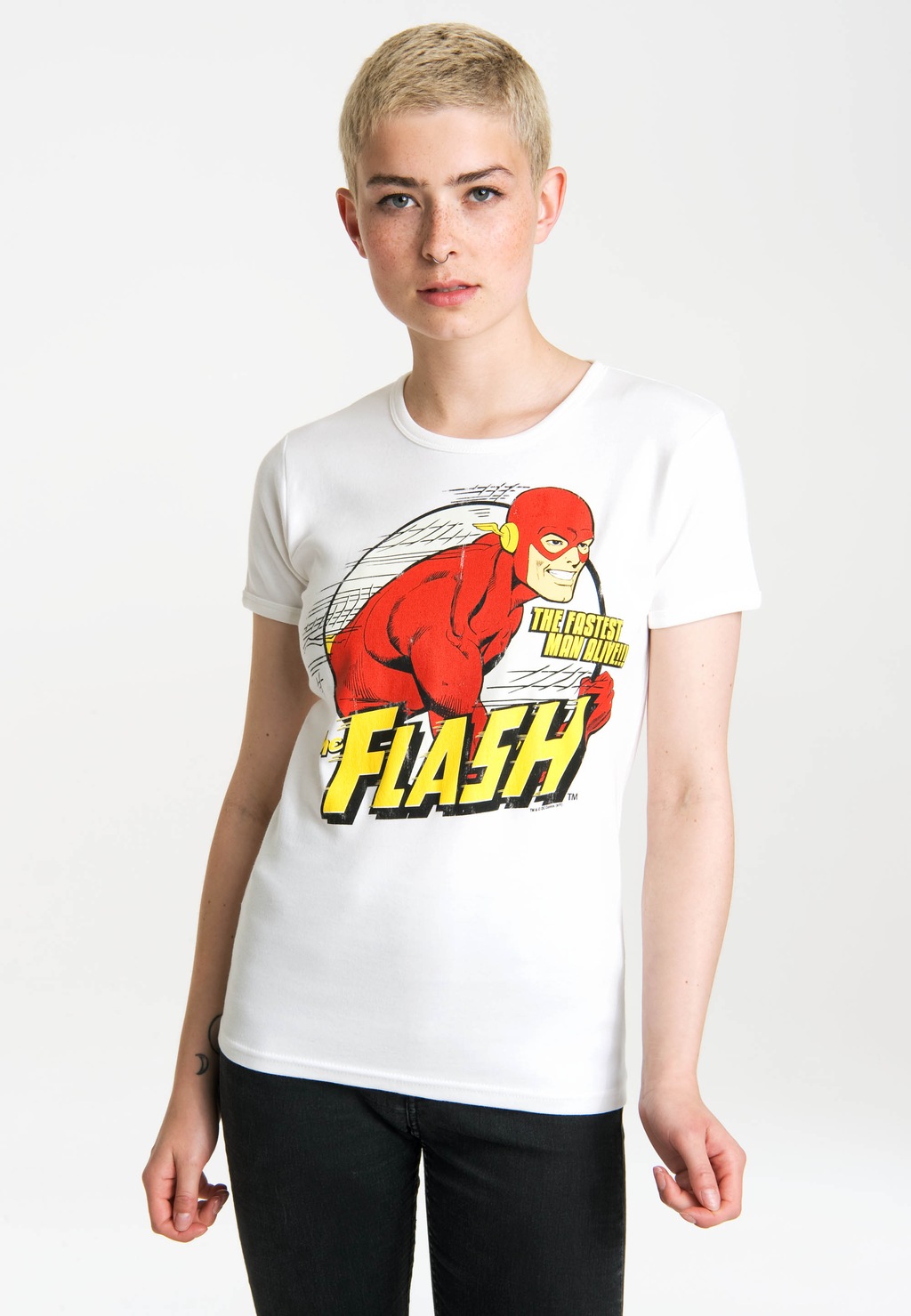 LOGOSHIRT T-Shirt "Flash", mit lizenziertem Originaldesign günstig online kaufen