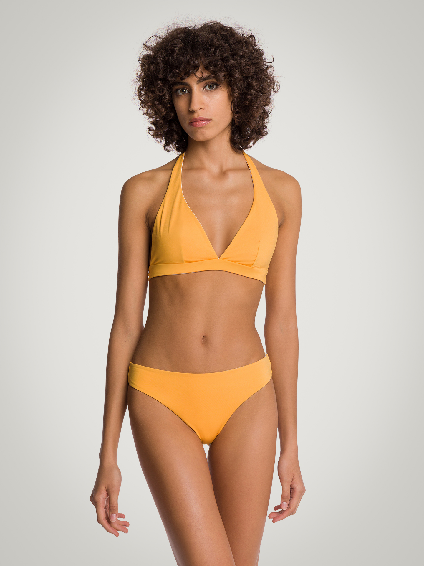 Wolford - Reversible Full Cup Bikini Top, Frau, mango/salt, Größe: S günstig online kaufen