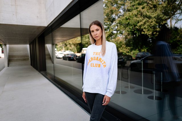 von Herzen Sweatshirt Margarita Sweatshirt – Longsweater mit Statementprint günstig online kaufen