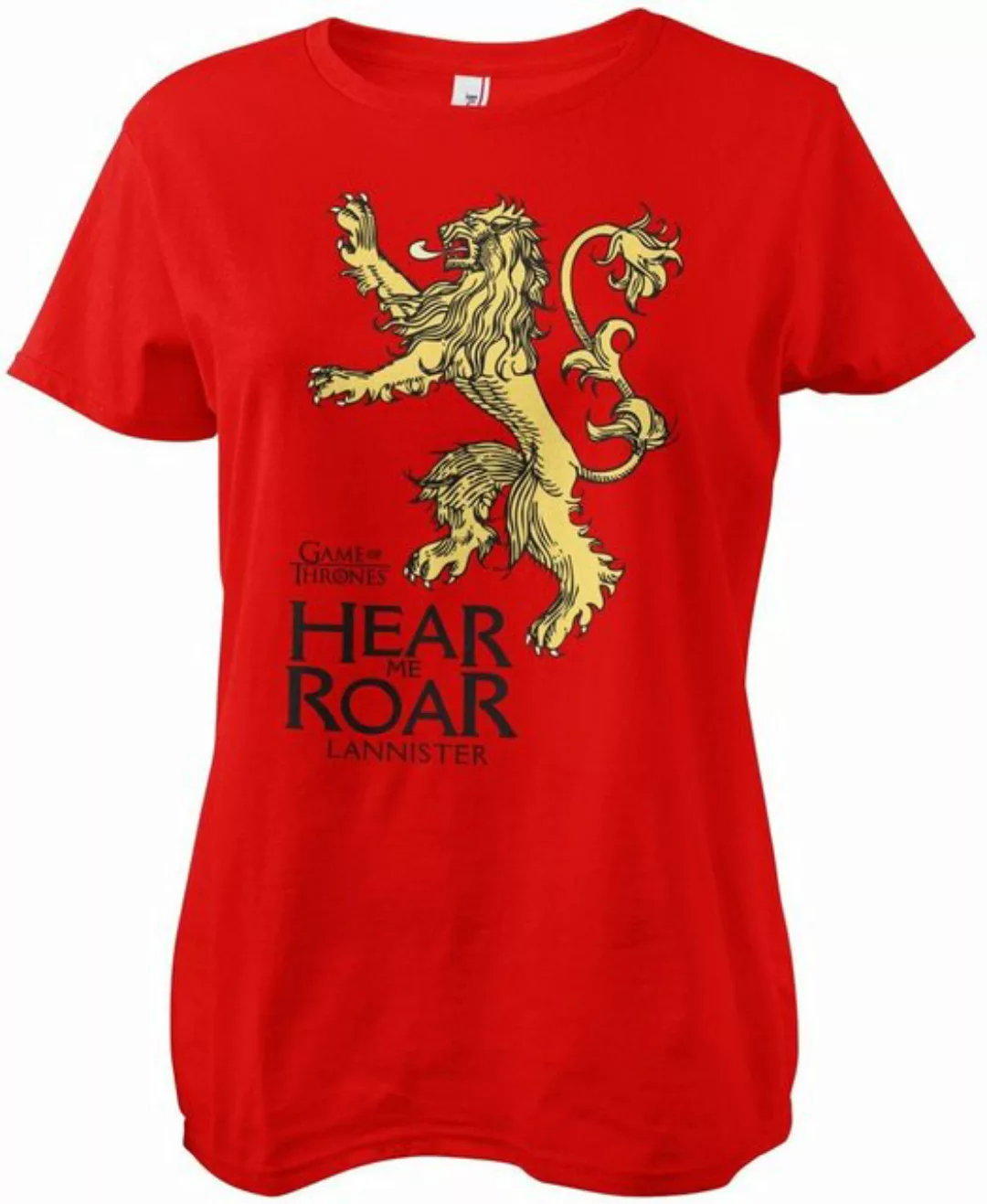 Game of Thrones T-Shirt LannisterHear Me Roar Girly Tee günstig online kaufen