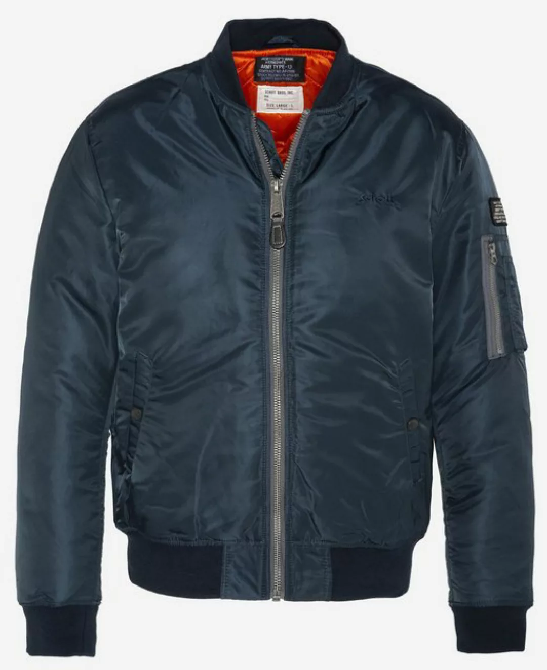 Schott NYC Bomberjacke AIRFORCERS MA-1 Ikonischer Fliegerjacke aus recycelt günstig online kaufen