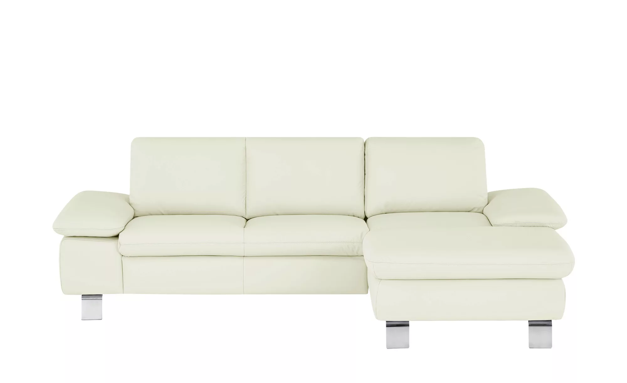 smart Ecksofa  Finola - weiß - 80 cm - Polstermöbel > Sofas > Ecksofas - Mö günstig online kaufen