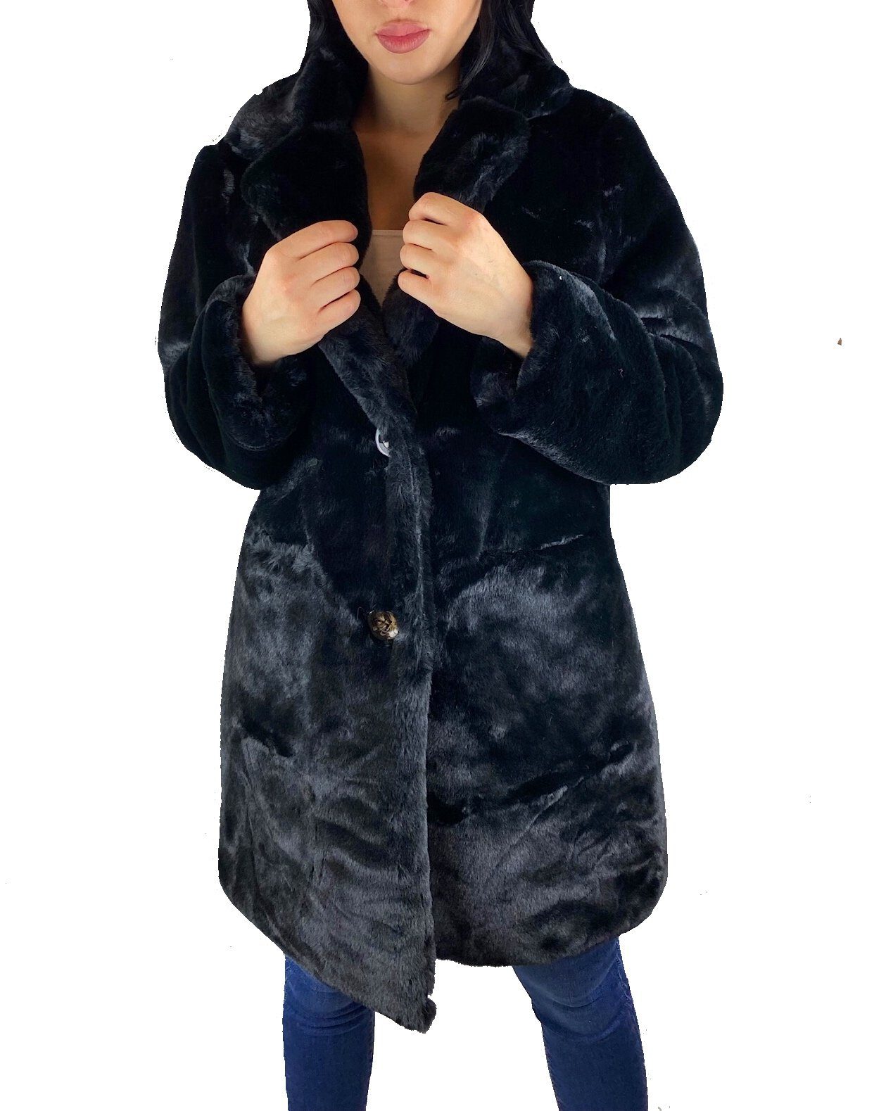 Worldclassca Fellimitatmantel Worldclassca DAMEN PARKA WINTER günstig online kaufen