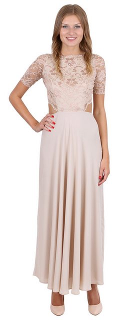 Sarcia.eu Maxikleid John Zack Elegantes Maxikleid in Beige M günstig online kaufen