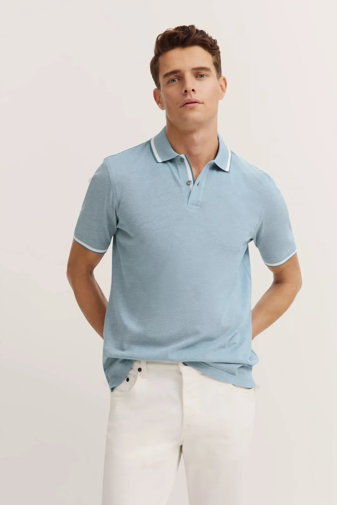 bugatti Poloshirt, aus Baumwolle günstig online kaufen