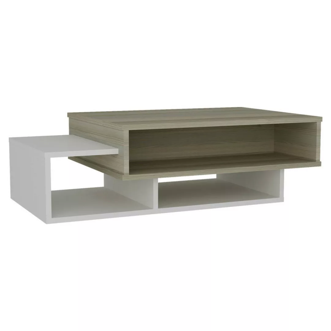 Couchtisch Tab weiß Cordoba Nachbildung B/H/T: ca. 105x32x60 cm günstig online kaufen