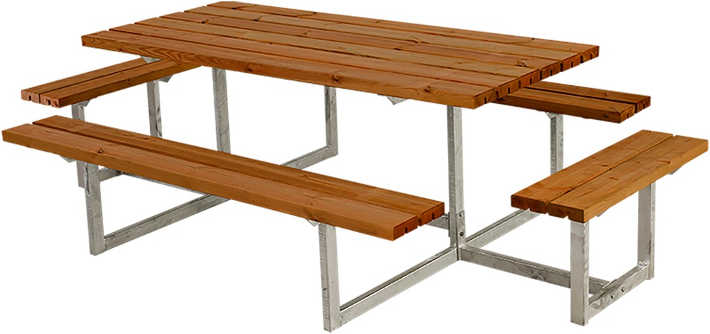 PLUS Garten-Essgruppe ""Basic" Kombimöbel + Anbau", (1 tlg.), 260x160x73/45 günstig online kaufen