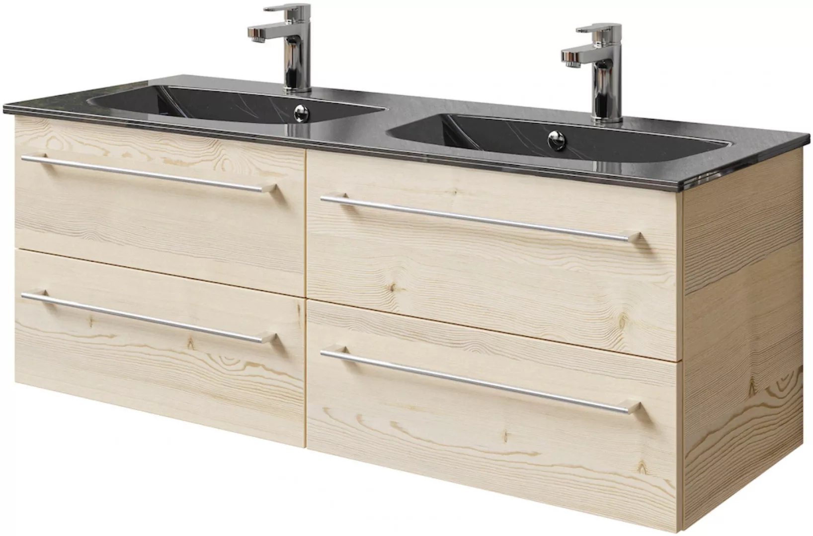 Saphir Waschtisch "Serie 6025 Mineralmarmor-Waschtisch mit Unterschrank, 13 günstig online kaufen