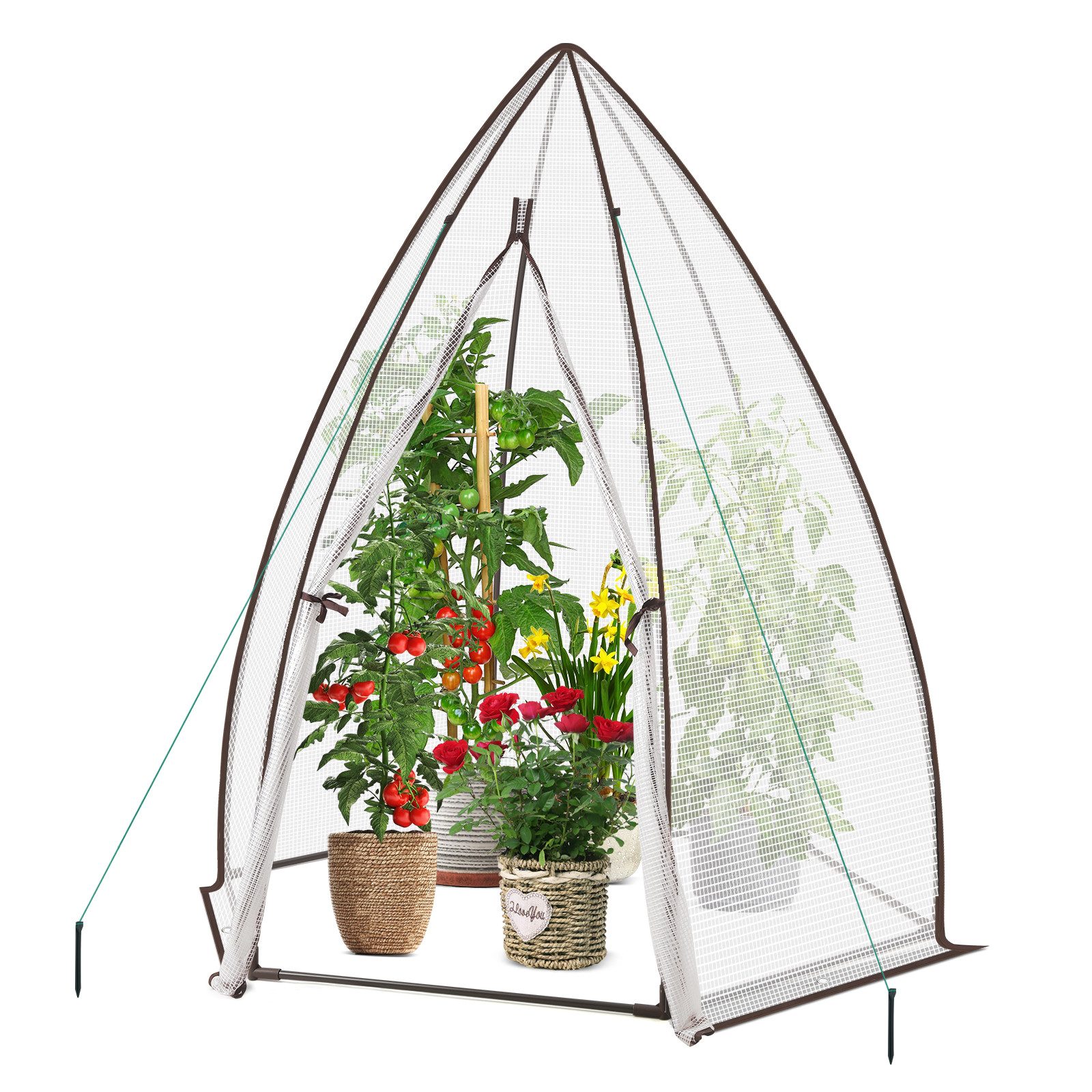 Sekey Foliengewächshaus 160 x 160 x günstig online kaufen