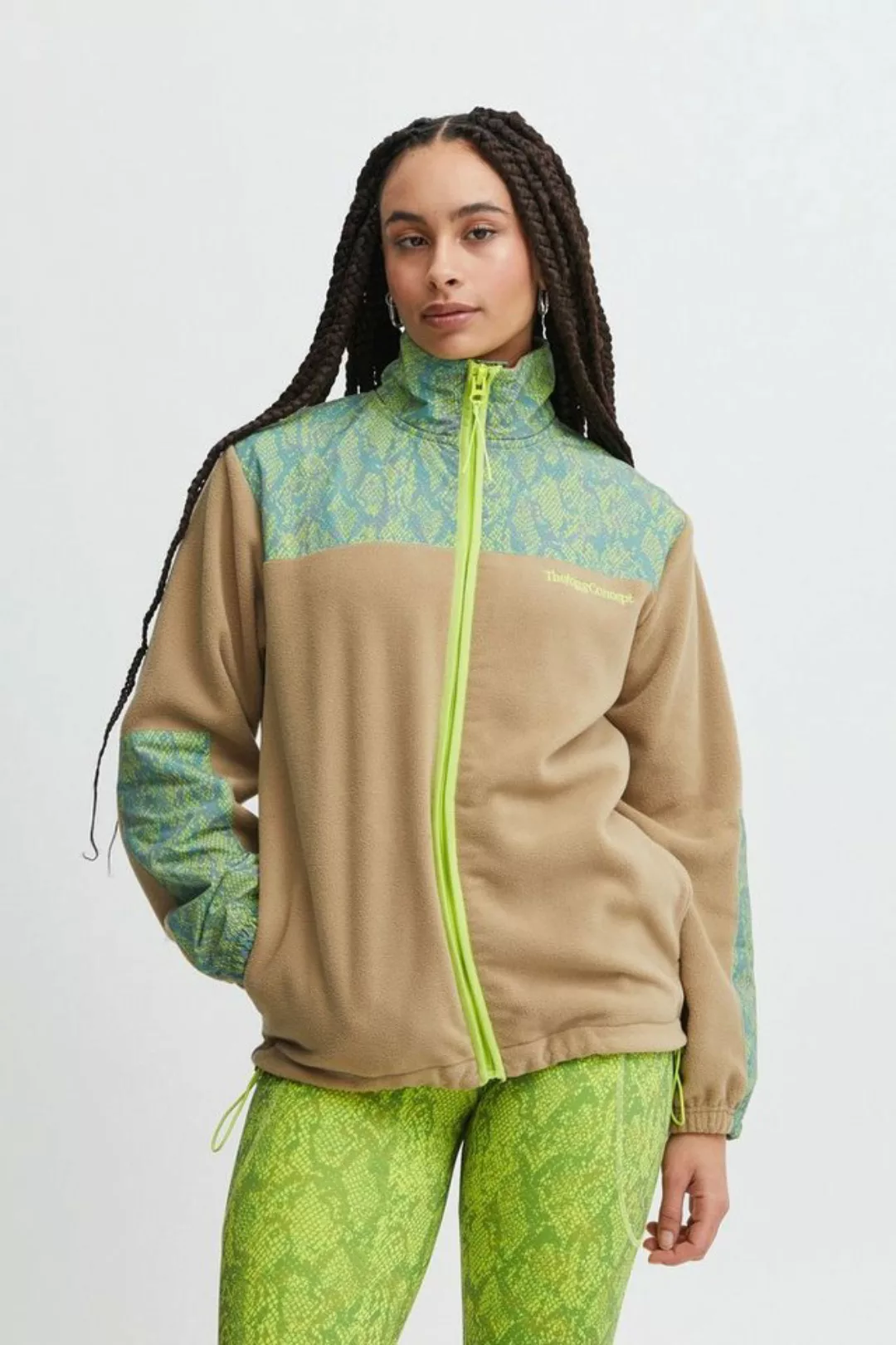 TheJoggConcept Fleecejacke JCCLARA SNAKE JKT - 22800159 günstig online kaufen