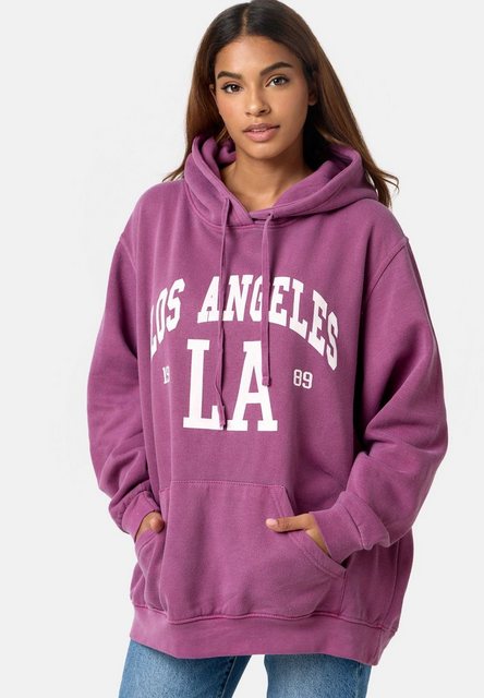 Worldclassca Hoodie Worldclassca Oversized Hoodie LA Kapuzenpullover Washed günstig online kaufen