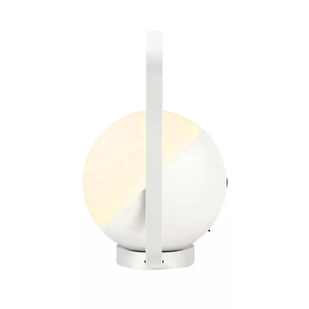 LED Akku Tischleuchte in Weiß 1,5W 66lm IP44 günstig online kaufen