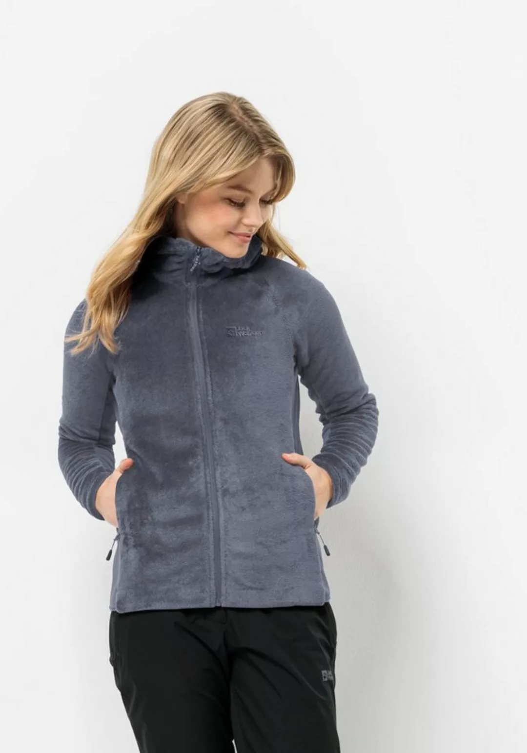 Jack Wolfskin Fleecejacke ROTWAND HOODED FZ W günstig online kaufen