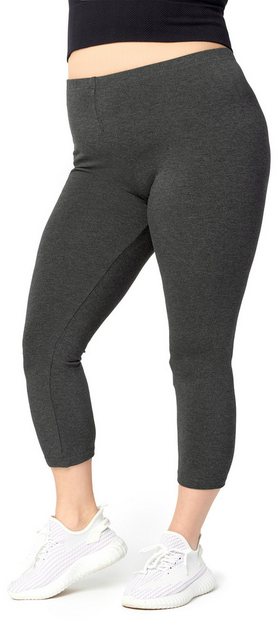 Merry Style Leggings Große Größen Damen 3/4 Länge aus Baumwolle MS10-455 (1 günstig online kaufen