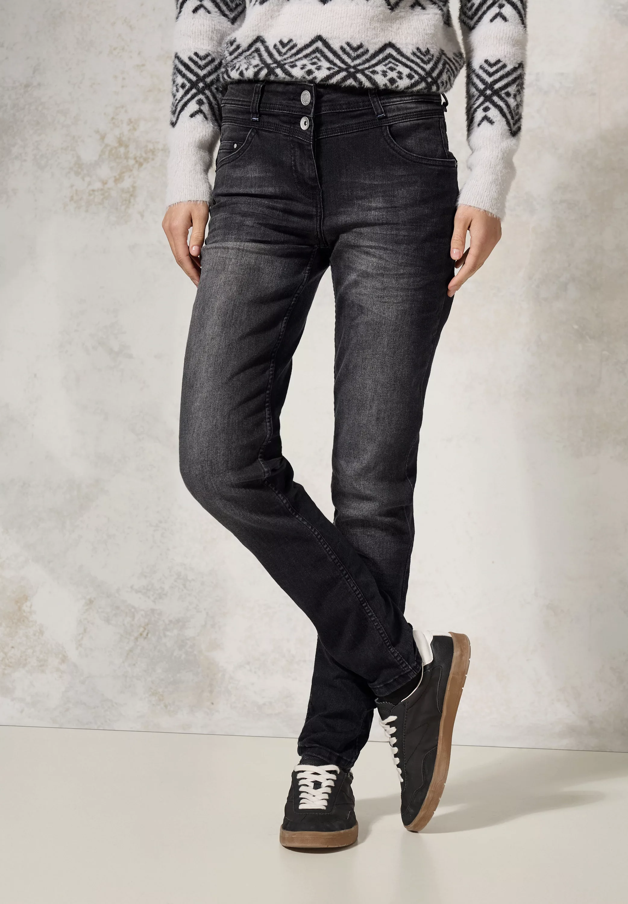 CECIL Slim-fit-Jeans Style Toronto im Five-Pocket günstig online kaufen
